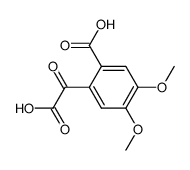 4,5-dimethoxy-2-oxalyl-benzoic acid Structure