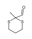 2-methyl-1,3-dithiane-2-carbaldehyde结构式