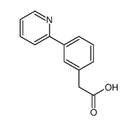 3-(2-吡啶)苯乙酸结构式