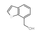 1-苯并噻吩-7-甲醇结构式