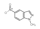 1-甲基-5-硝基-1H-吲唑结构式