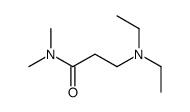 3-(diethylamino)-N,N-dimethylpropanamide结构式