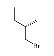 (S)-1-Bromo-2-methylbutane Structure