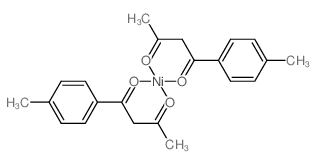 1-(4-methylphenyl)butane-1,3-dione; nickel Structure