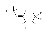 2,2,3,3,4,4,4-heptafluoro-N-(trifluoromethyl)butanimidoyl fluoride结构式