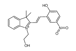 protonated merocyanine Structure