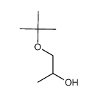 1-叔丁氧基-2-丙醇结构式