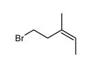 5-bromo-3-methylpent-2-ene Structure