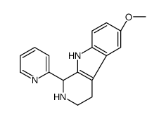 6-methoxy-1-pyridin-2-yl-2,3,4,9-tetrahydro-1H-pyrido[3,4-b]indole Structure