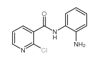N-(2-氨基苯基)-2-氯烟酰胺结构式