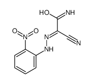 2-amino-N-(2-nitroanilino)-2-oxoethanimidoyl cyanide Structure