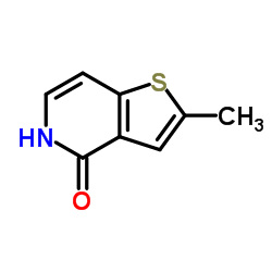 2-甲基-噻吩[3,2-C]吡啶-4(5H)-酮结构式