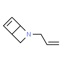 2-Azabicyclo[2.2.0]hex-5-ene,2-(2-propenyl)-(9CI) Structure