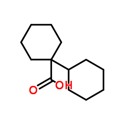 1,1'-Bi(cyclohexyl)-1-carboxylic acid Structure