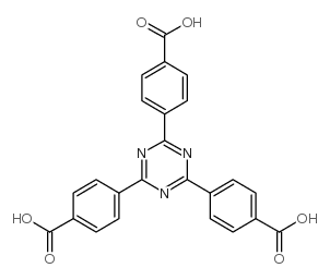 2,4,6-三(4-羧基苯基)-1,3,5-三嗪结构式