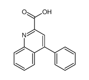 4-phenylquinoline-2-carboxylic acid Structure