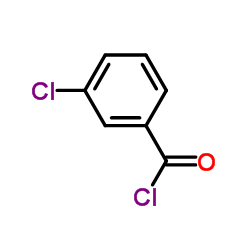 间氯苯甲酰氯结构式