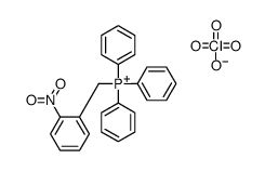 (2-nitrophenyl)methyl-triphenylphosphanium,perchlorate Structure