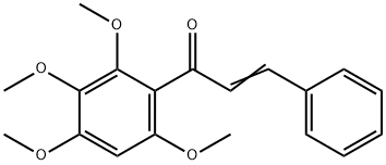 2-Propen-1-one, 3-phenyl-1-(2,3,4,6-tetramethoxyphenyl)- Structure