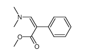 methyl 3-dimethylamino-2-phenylacrylate Structure