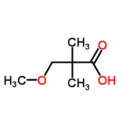 3-甲氧基-2,2-二甲基丙酸结构式