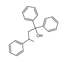 1,1,3-triphenylbutan-1-ol结构式