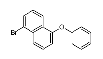 1-bromo-5-phenoxynaphthalene Structure