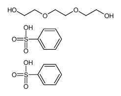 benzenesulfonic acid,2-[2-(2-hydroxyethoxy)ethoxy]ethanol Structure