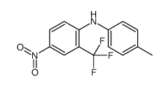 N-(4-methylphenyl)-4-nitro-2-(trifluoromethyl)aniline Structure