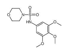 N-(3,4,5-trimethoxyphenyl)morpholine-4-sulfonamide Structure