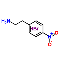 4-nitrophenylethylamine hydrobromide structure