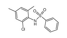 benzenesulfonic acid-(2-chloro-4,6-dimethyl-anilide) Structure