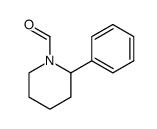 2-phenyl-1-piperidinecarboxaldehyde结构式