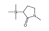 1-Methyl-(3-trimethylsilyl)pyrrolidone-2结构式