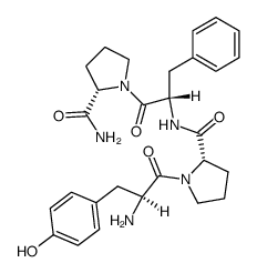 β-Casomorphin (1-4) amide (bovine) acetate salt Structure