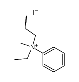 N-ethyl-N-methyl-N-propyl-anilinium, iodide Structure