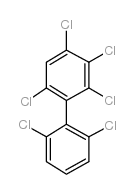 2,2',3,4,6,6'-Hexachlorobiphenyl Structure