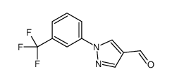 1-[3-(trifluoromethyl)phenyl]-1H-pyrazole-4-carbaldehyde Structure
