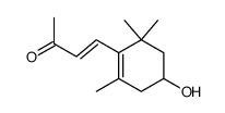 (3S)-3-Hydroxy-β-ionone结构式