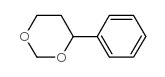 1,3-Dioxane, 4-phenyl- Structure