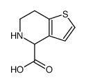 4,5,6,7-tetrahydrothieno[3,2-c]pyridine-4-carboxylic acid Structure