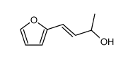 3-(2-furyl)-1-methylallyl alcohol结构式