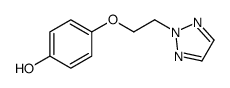 4-[2-(triazol-2-yl)ethoxy]phenol Structure