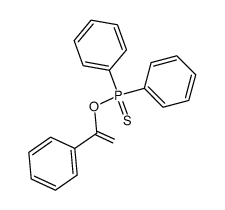 1-phenylvinyl diphenylphosphinothioate结构式