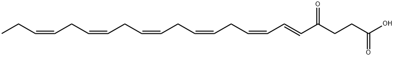 4-oxo Docosahexaenoic Acid结构式