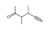 Pentanenitrile, 2,3-dimethyl-4-oxo- (9CI)结构式