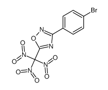 3-(4-bromophenyl)-5-(trinitromethyl)-1,2,4-oxadiazole Structure
