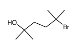 5-bromo-2,5-dimethyl-hexan-2-ol结构式