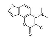 N,N-dimethyl-4-amino-3-chloroangelicin结构式