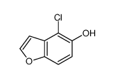 5-Benzofuranol,4-chloro- Structure